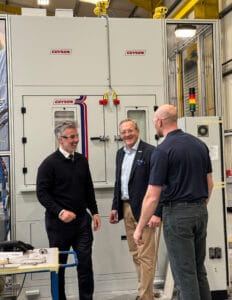 Mayor of York and North Yorkshire Guyson visit