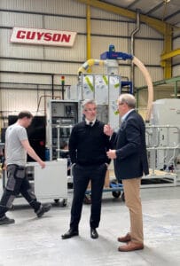 Mayor of York and North Yorkshire Guyson visit