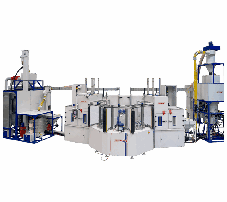 RXS900 x 2 avec intégration du chargement/déchargement robotisés