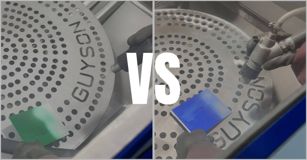 Suction feed vs pressure feed